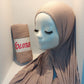 Hijab ribbed structure Founara