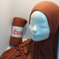 Hijab ribbed structure Founara