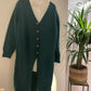 Elegant cardigan - gold buttons