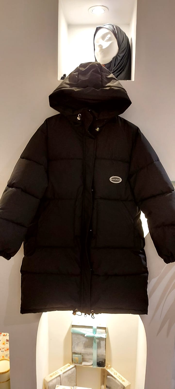 Padded jacket with hood