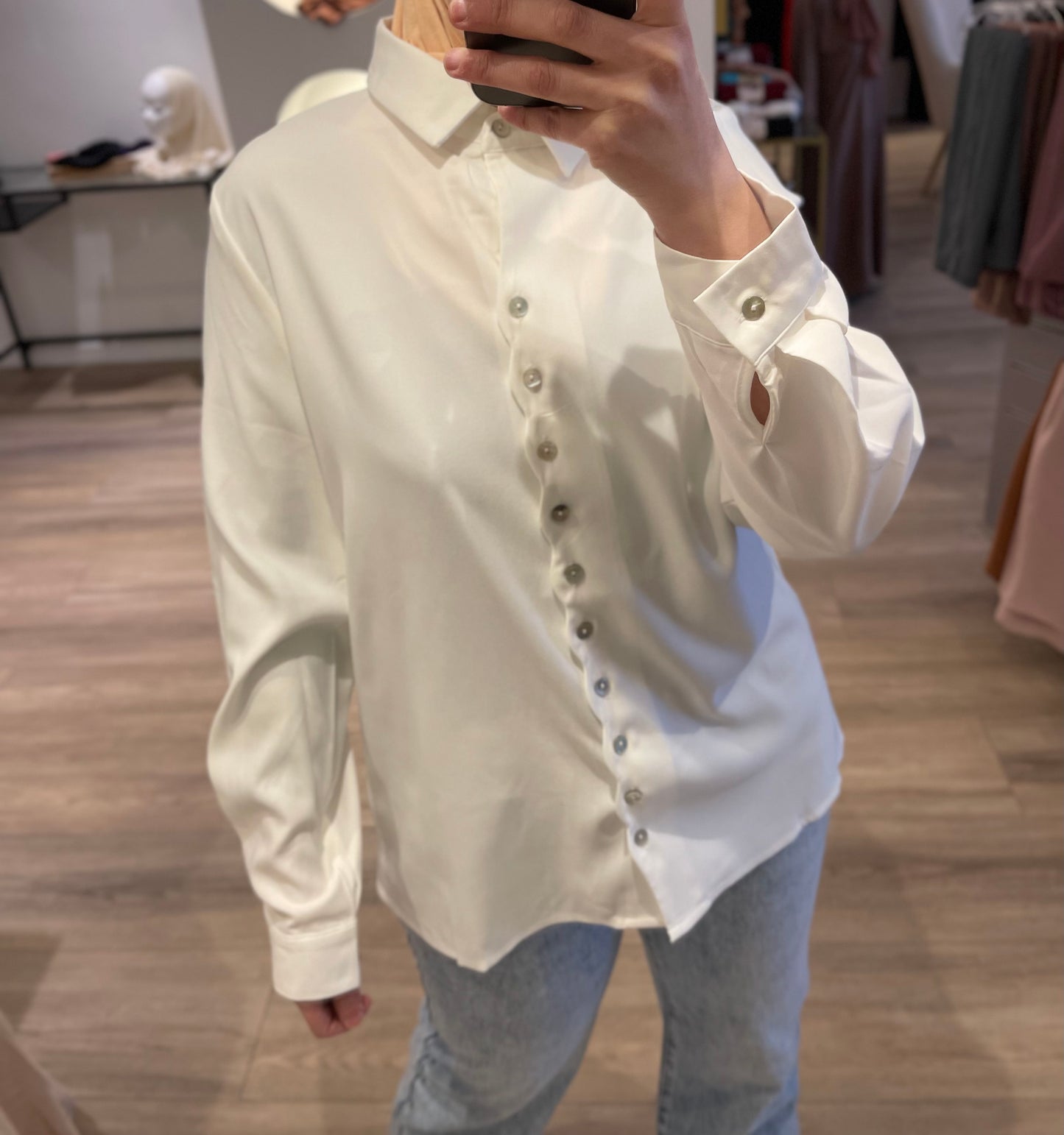 Blouse - with button formation