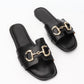 Slippers gold line