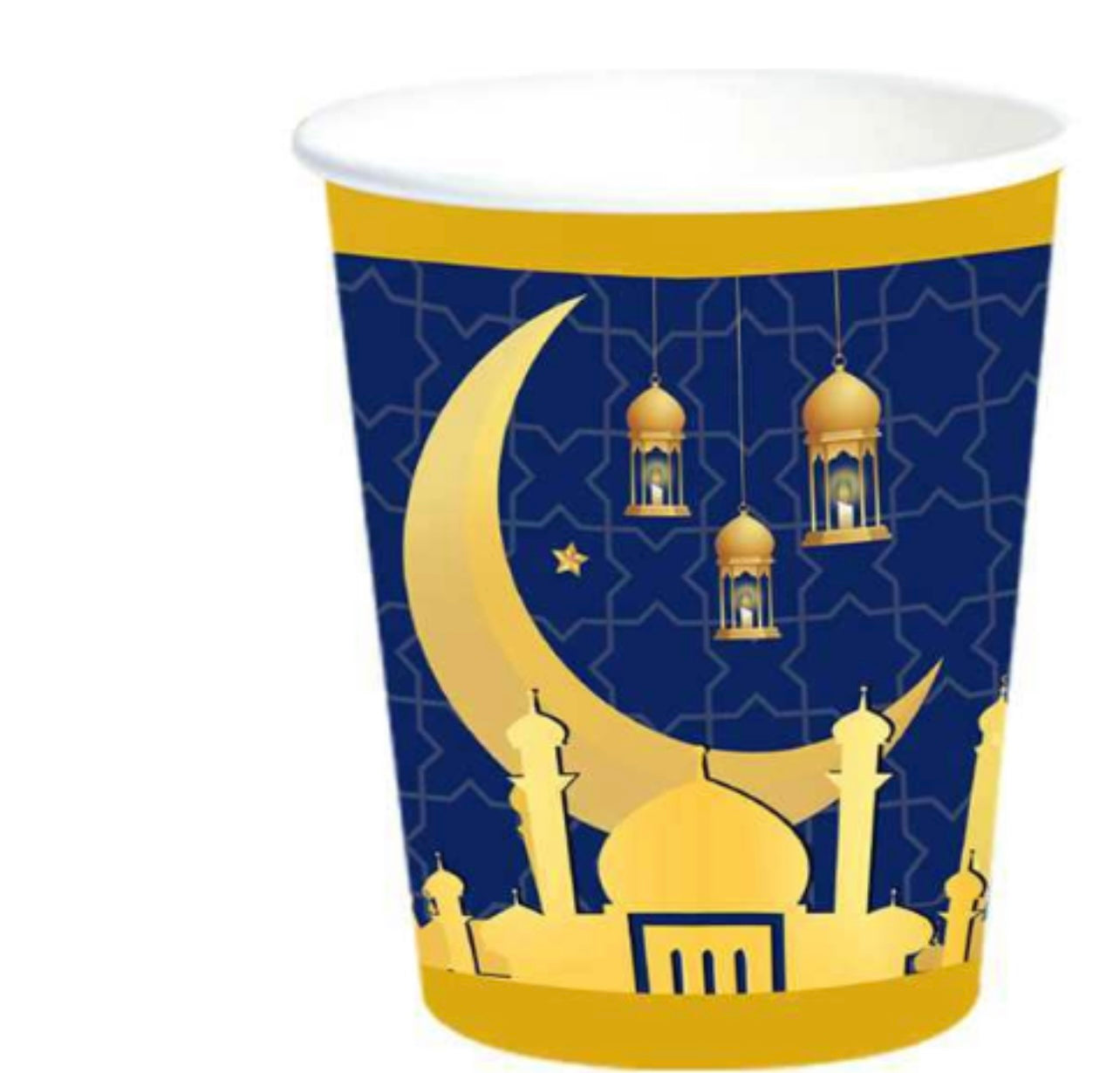 Eid mubarak - cups 6 pieces