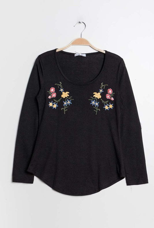 Sweater - floral print